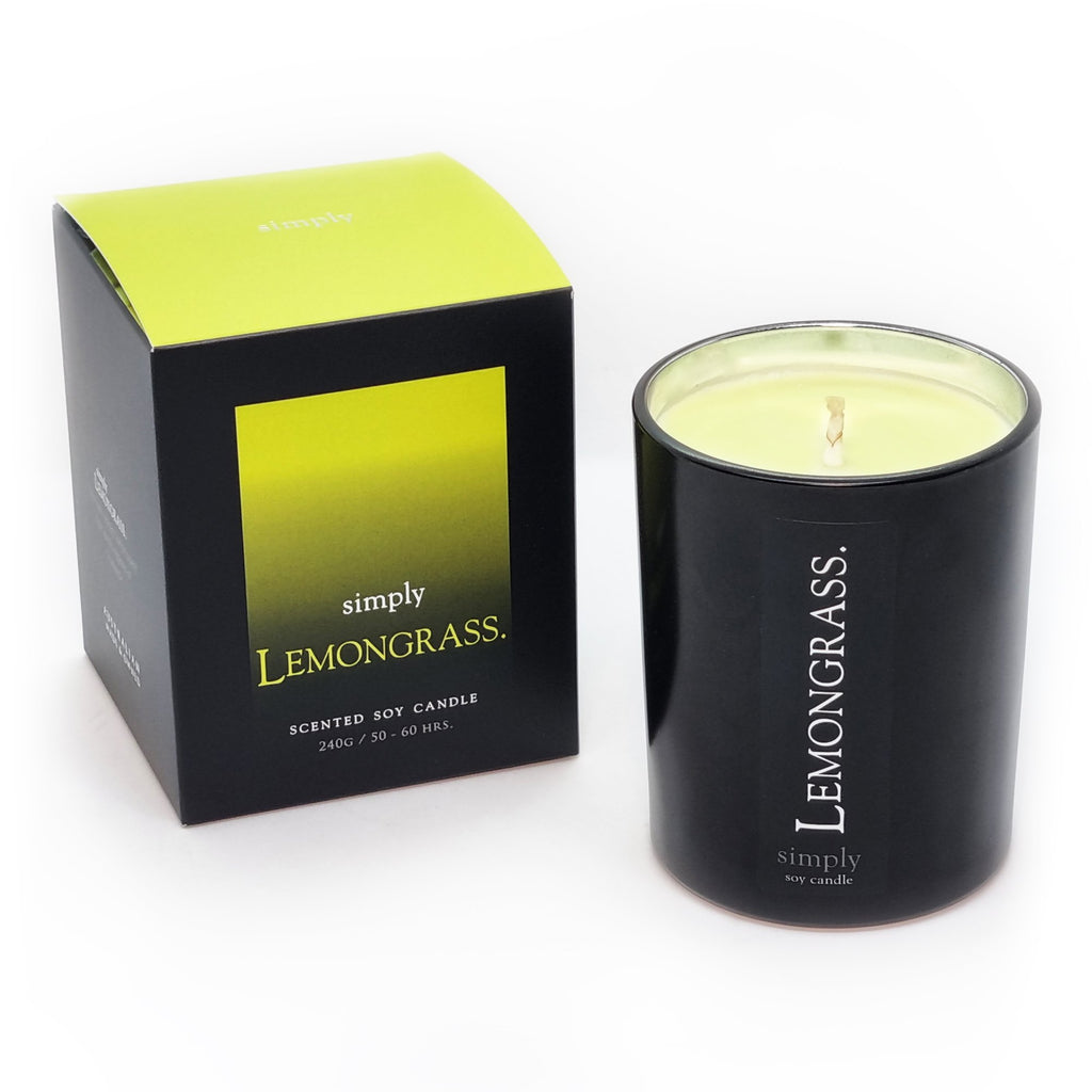 Simply Soy Jar Candle - Lermongrass