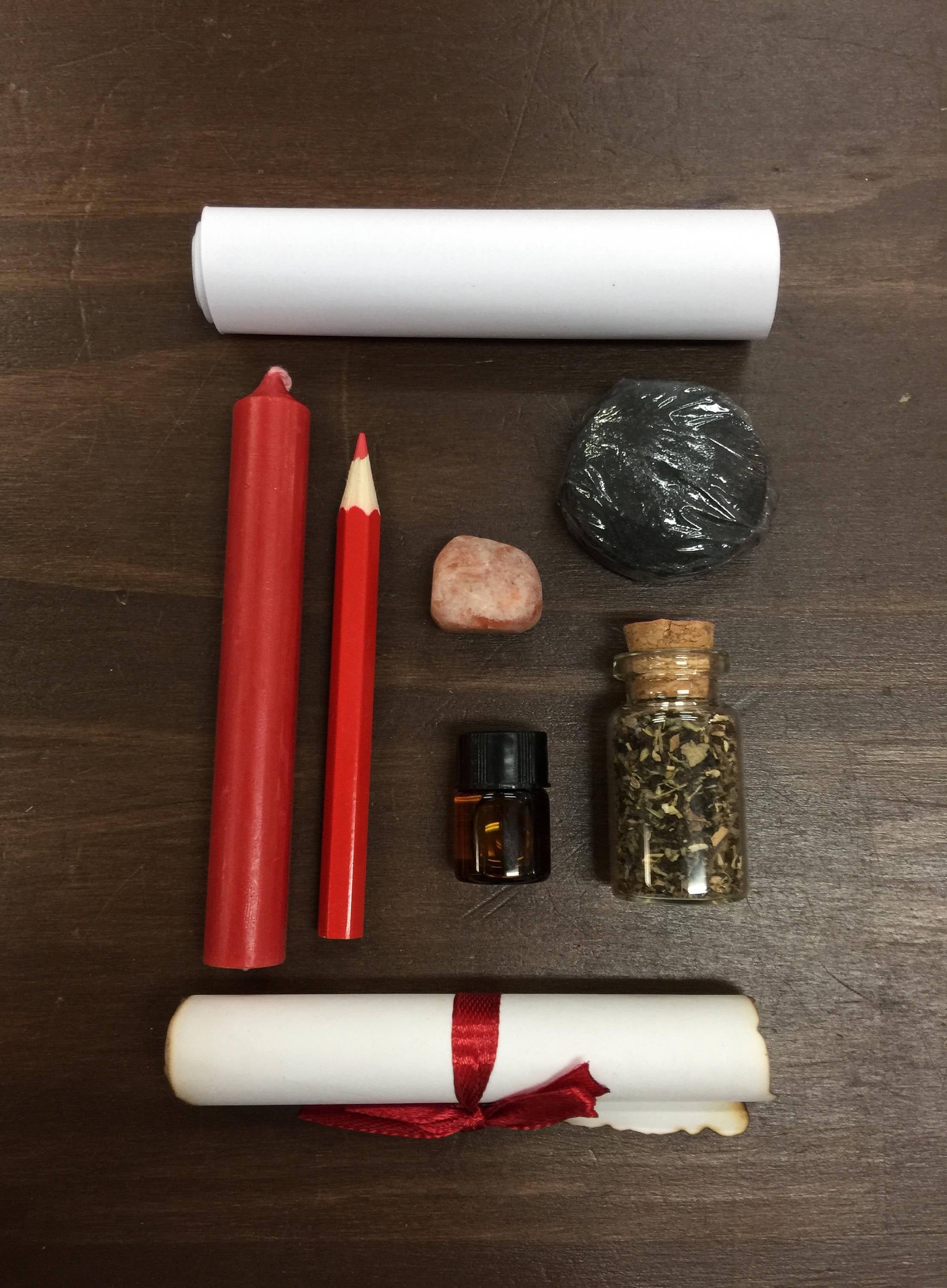 Courage Manifesting Spell Kit