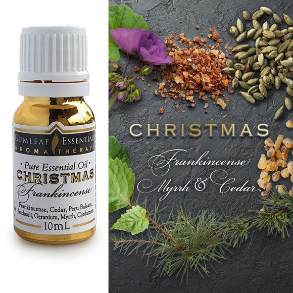 Gumleaf Essential Oil - Christmas Frankincense, Myrrh & Cedar