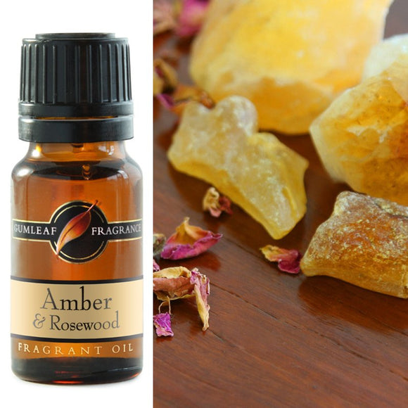 Amber and Rosewood Fragrant Oil