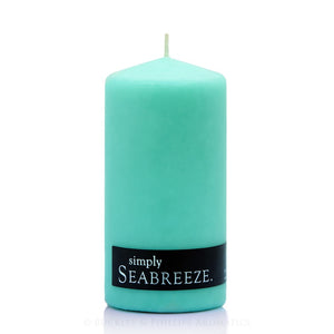 Simply Pillar Candle - Seabreeze