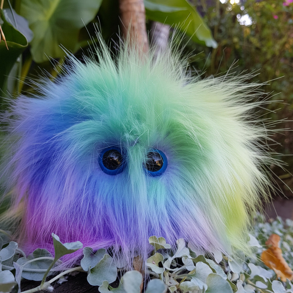 Rainbow Rose Worry Pet - Amethyst