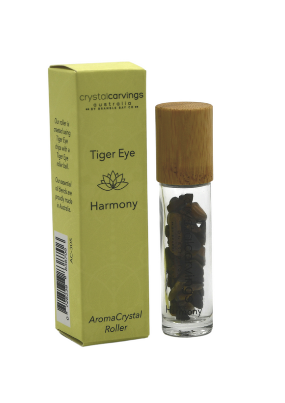 Harmony - Tiger Eye - Aroma Crystal Roller