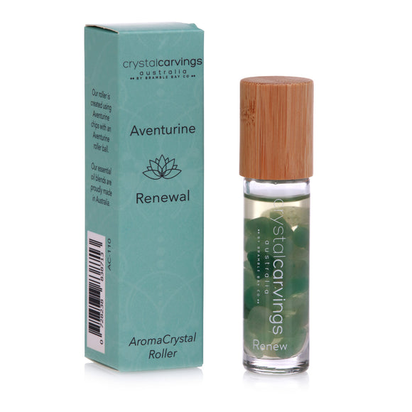 Renewal - Aventurine - Aroma Crystal Roller