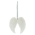 Double Glitter Angel Wings Hanging Decoration