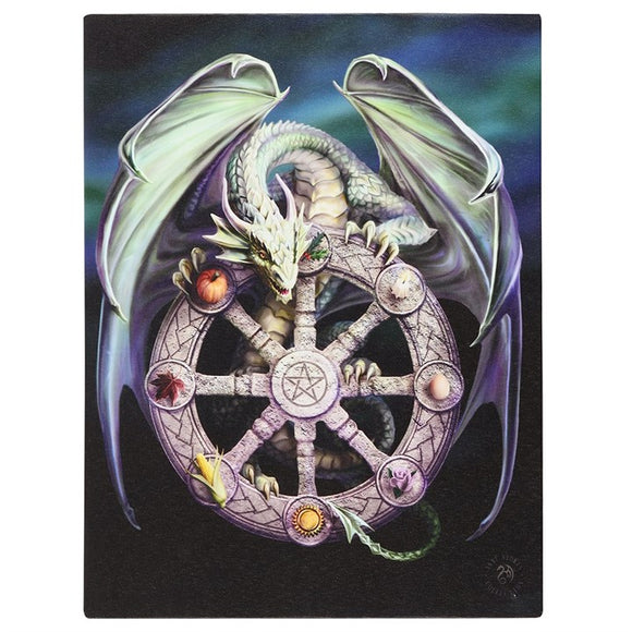 Wheel of the Year Canvas 19x25cm - Anne Stokes