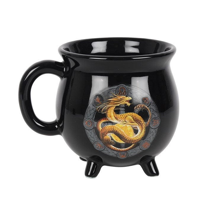 Litha Colour Changing Cauldron Mug (Anne Stokes)