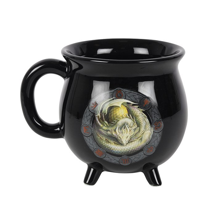 Ostara Colour Changing Cauldron Mug (Anne Stokes)