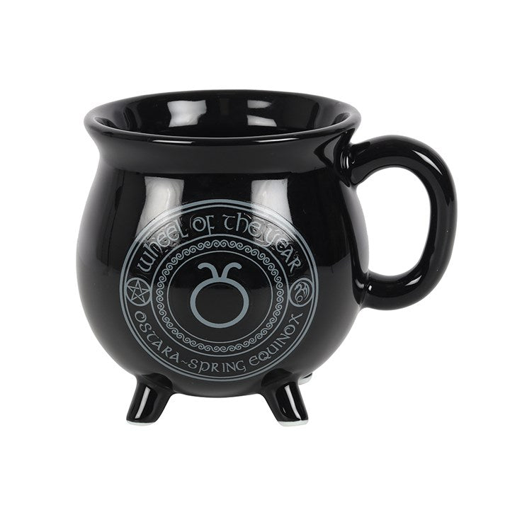 Ostara Colour Changing Cauldron Mug (Anne Stokes)