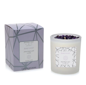 Amethyst - Crystal Infusions Candle