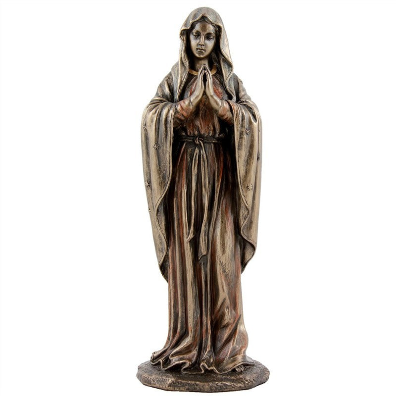 Mother Mary 20cm - Cold-Cast Bronze Veronese