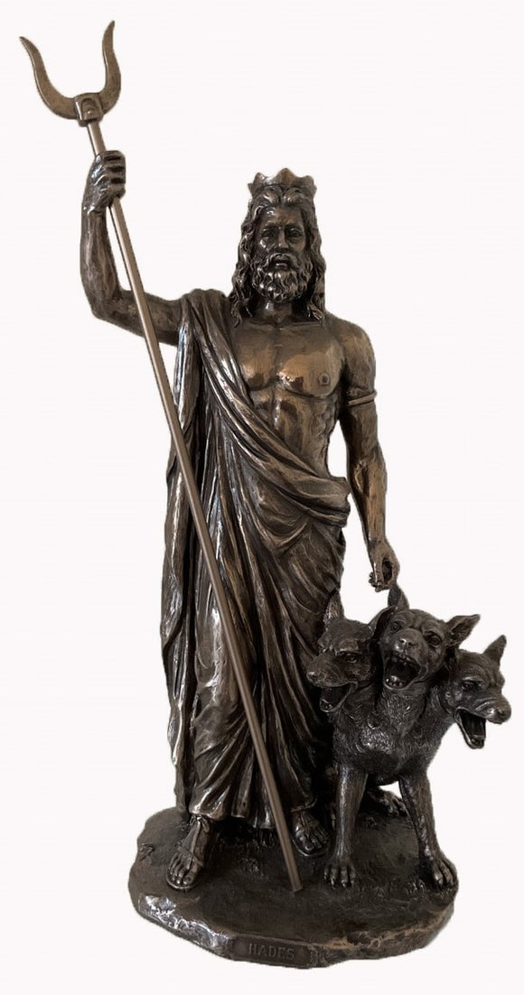 Hades - God of the Underworld - Cold-Cast Bronze