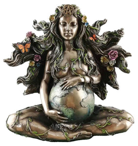 Gaia - Mother Earth - Cold-Cast Bronze