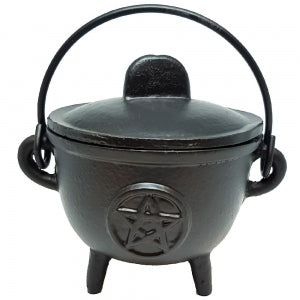 Cauldron Cast Iron - Pentacle 13cm