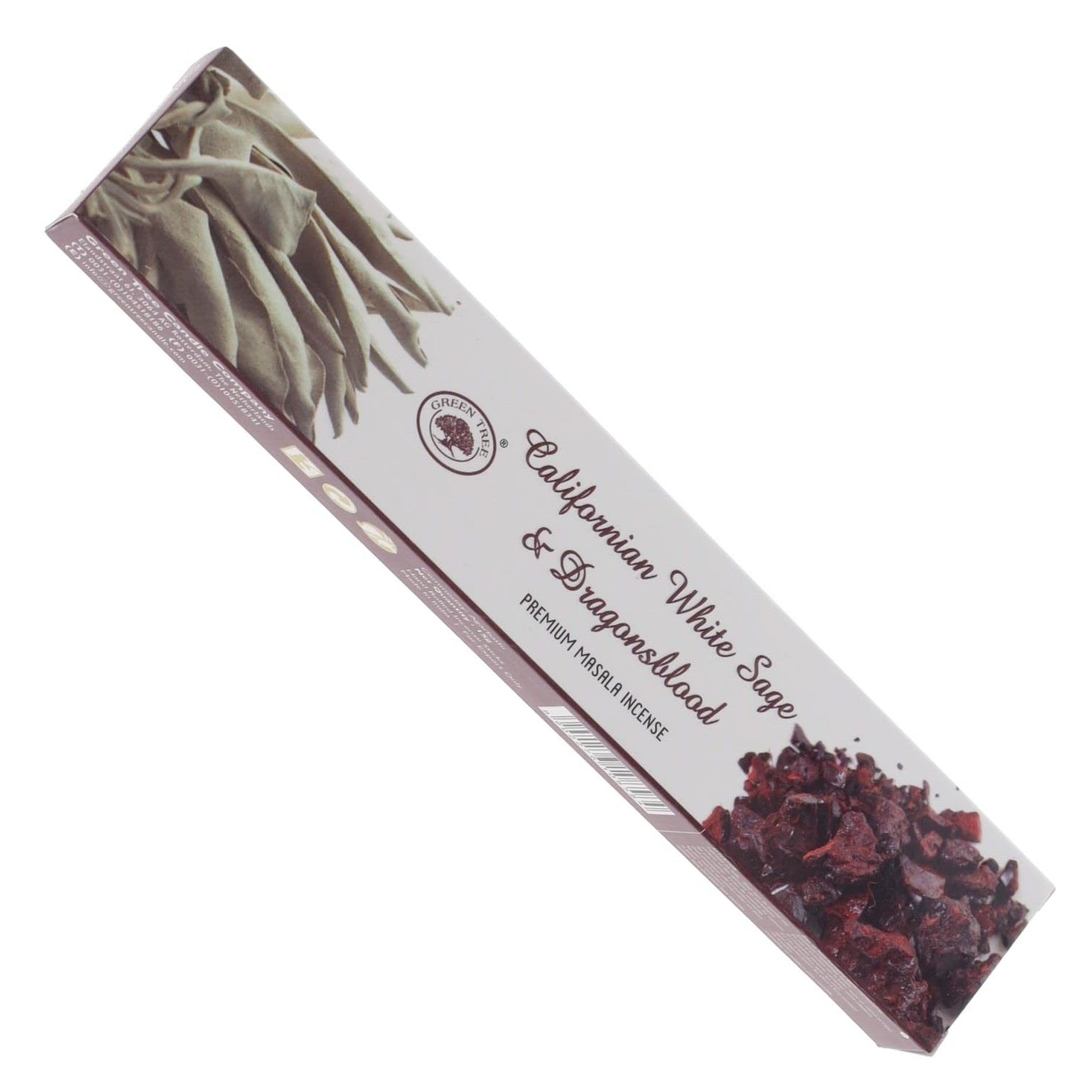 Green Tree Incense - Californian White Sage & Dragons Blood