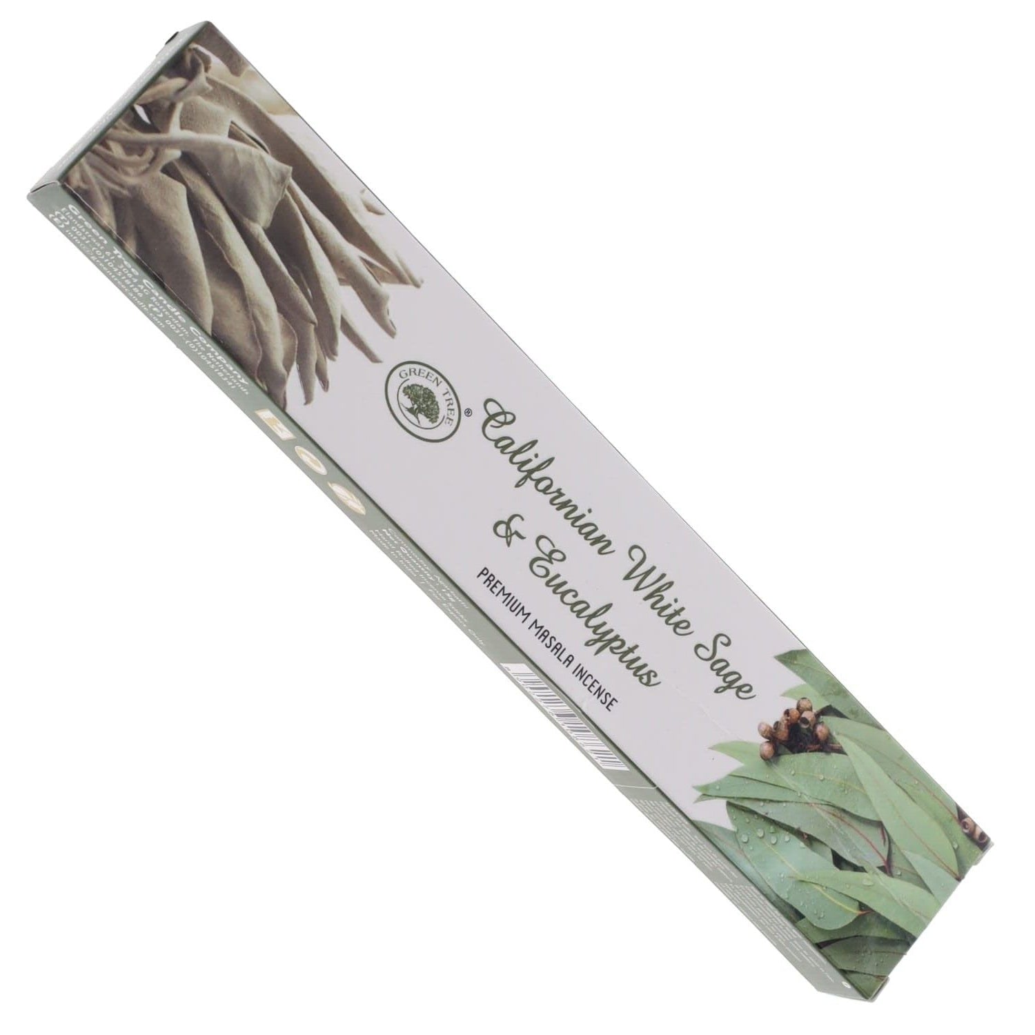 Green Tree Incense - Californian White Sage & Eucalyptus
