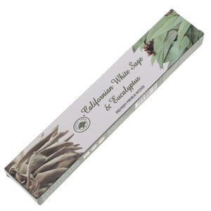 Green Tree Incense - Californian White Sage & Eucalyptus