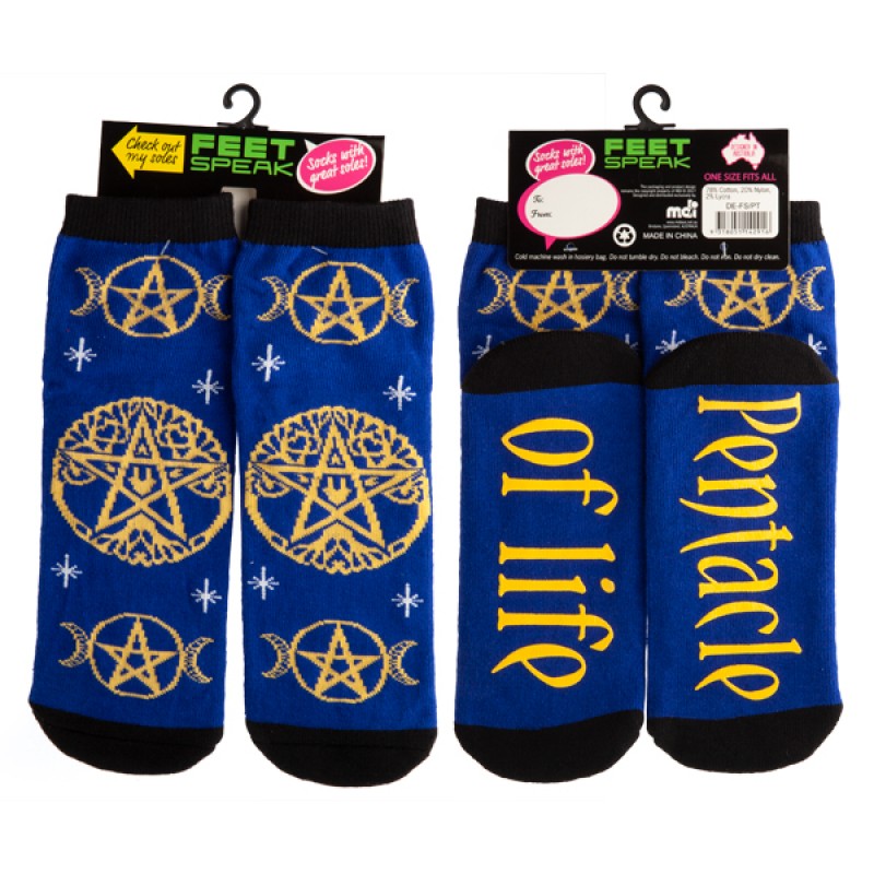 Feet Speak Socks - Pentacle