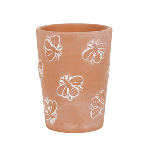 Small Terracotta Bee Plant Pot