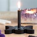 Triple Moon Spell Wish Candle Holder