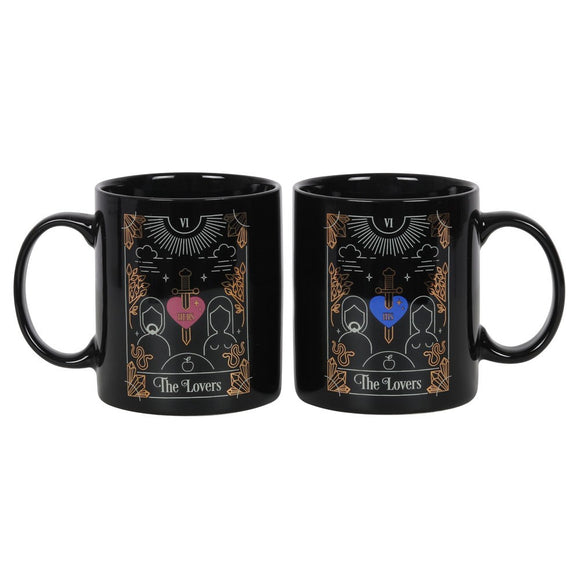 The Lovers Tarot Couples Mug Set of 2