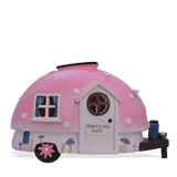 Travelling Fairy Caravan Pink LED Solar FV380