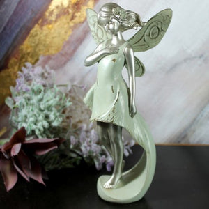 Mint Fairy Holding Heart 22cm