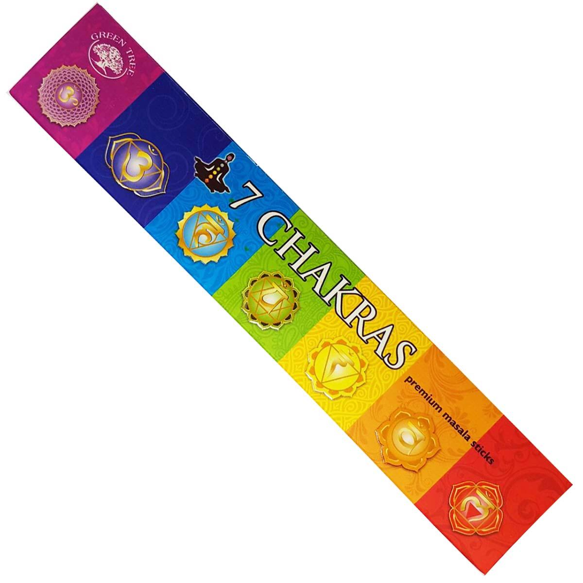 Green Tree Incense - 7 Chakras
