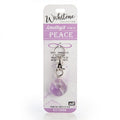 Amethyst - Peace - Key Charm