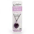 Amethyst - Peace - Heart Pendant