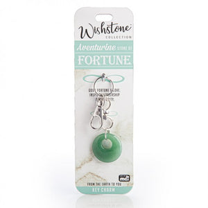 Aventurine - Fortune - Key Charm