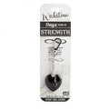 Onyx - Strength - Heart Bag Charm