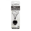 Onyx - Strength - Heart Pendant