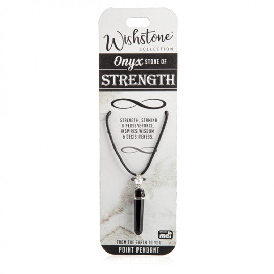 Onyx - Strength - Point Pendant