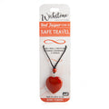 Red Jasper - Safe Travel - Heart Pendant