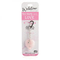 Rose Quartz - Love - Heart Bag Charm