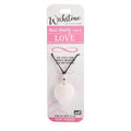 Rose Quartz - Love - Heart Pendant