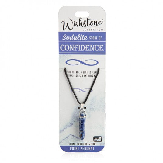 Sodalite - Confidence - Point Pendant