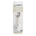 White Howlite - Calm - Heart Bag Charm
