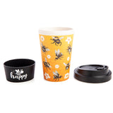 Eco-To-Go Bamboo Cup - Bee Happy
