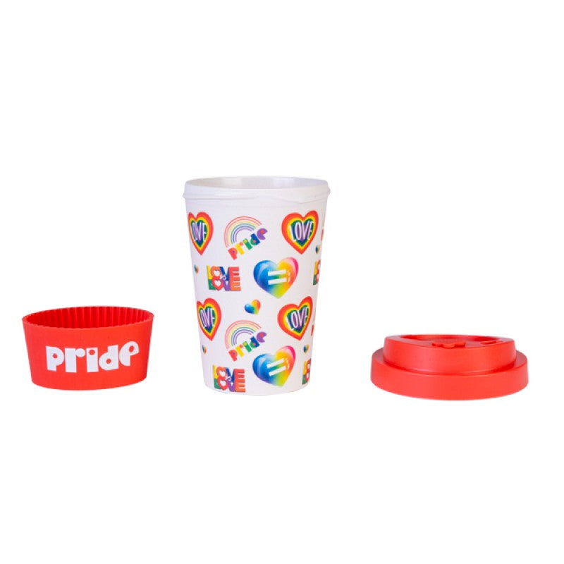 Eco-To-Go Bamboo Cup - Rainbow Pride