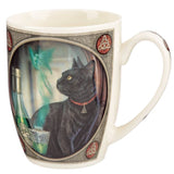 Absinthe Cat Porcelain Mug (Lisa Parker)