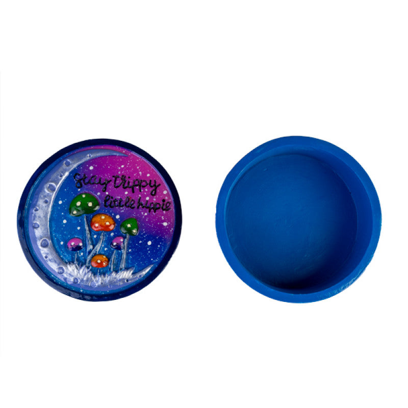 Stay Trippy Little Hippie Trinket Box