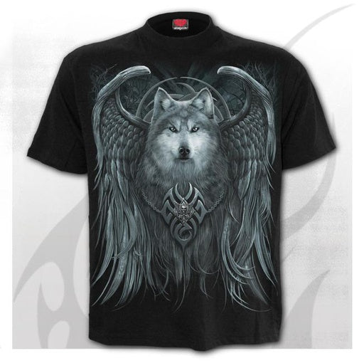 Spiral Direct  T-Shirt Black - WOLF SPIRIT