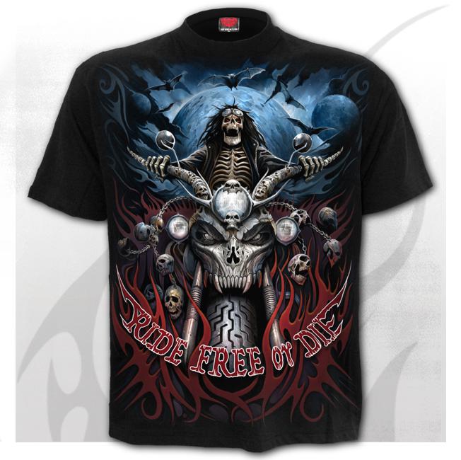 Spiral Direct  T-Shirt Black - RIDE FREE