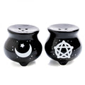 Witches Brew Cauldron Salt & Pepper Set