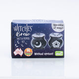 Witches Brew Cauldron Salt & Pepper Set