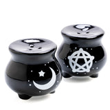 Witches Brew Cauldron Salt & Pepper Set