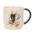 Tattoo Ceramic Mug - Freedom Sparrow