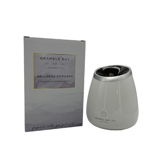 White Wellness Ultrasonic Diffuser (Wide night light)